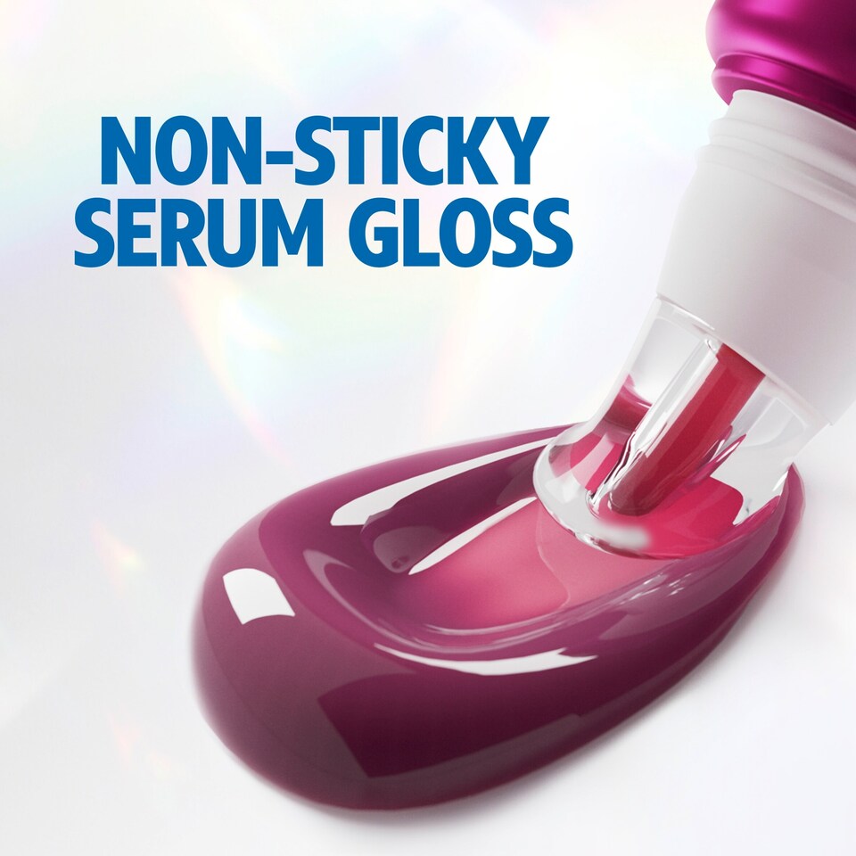 image 1 of Vaseline Gluta-HYA Serum Gloss Tinted Lip care Royal Plum 10ml