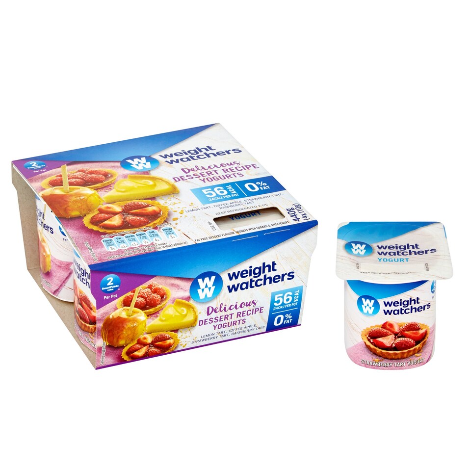image 1 of Weight Watchers Dessert Recipe Yoghurt 4X110g