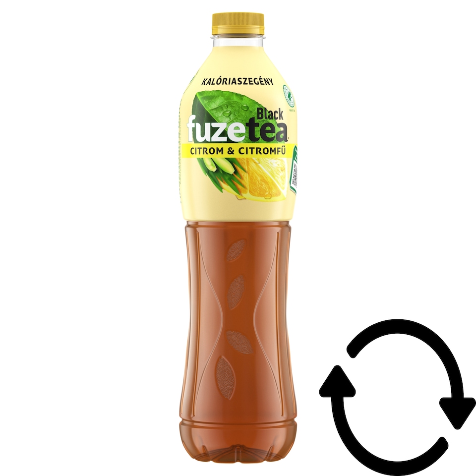 Fuze Tea szénsavmentes citrom- és citromfűízű üdítőital fekete tea kivonattal 1,5 l