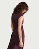 image 3 of F&F Ruched Metal Accent Co-ord Top in Purple