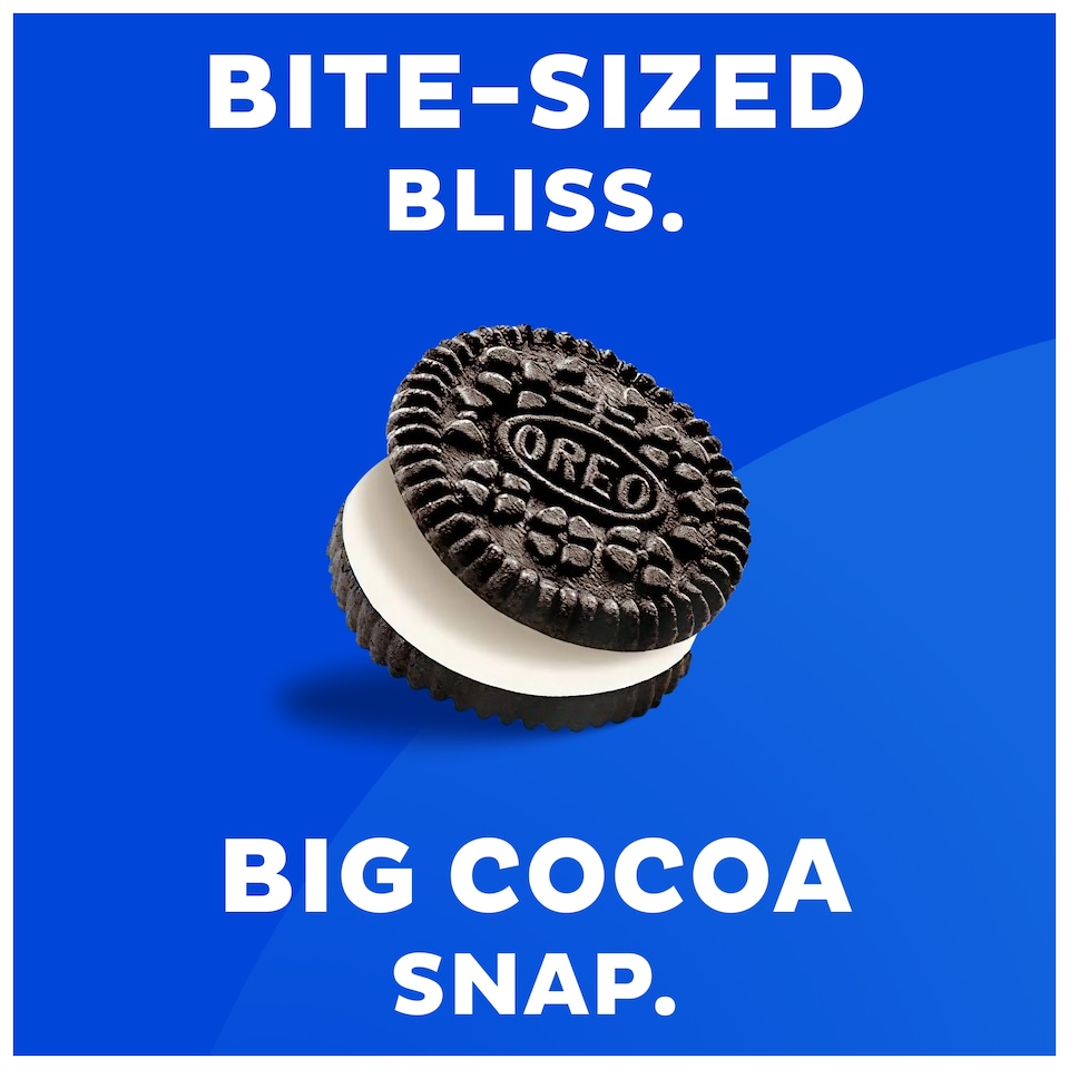 image 1 of OREO CRUNCHY BITES ORIGINAL VANILLA 110G BISCUITS