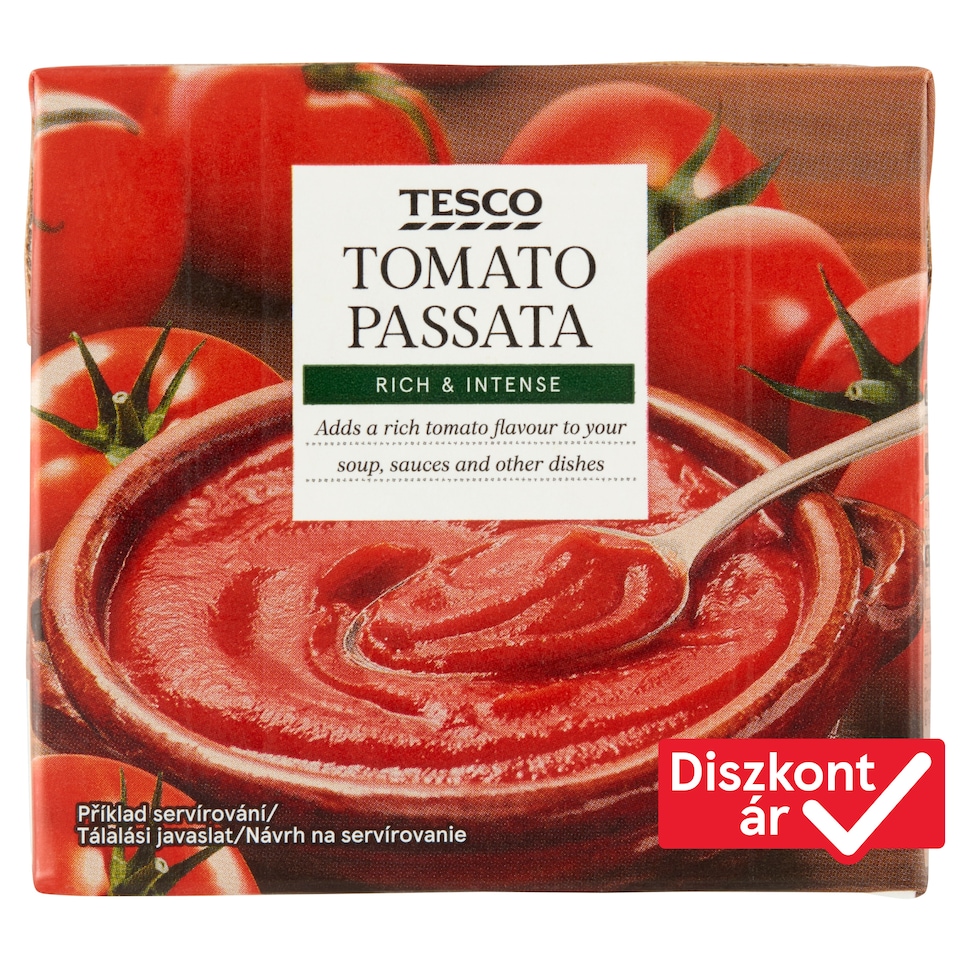 Tesco passzírozott paradicsom 500 g