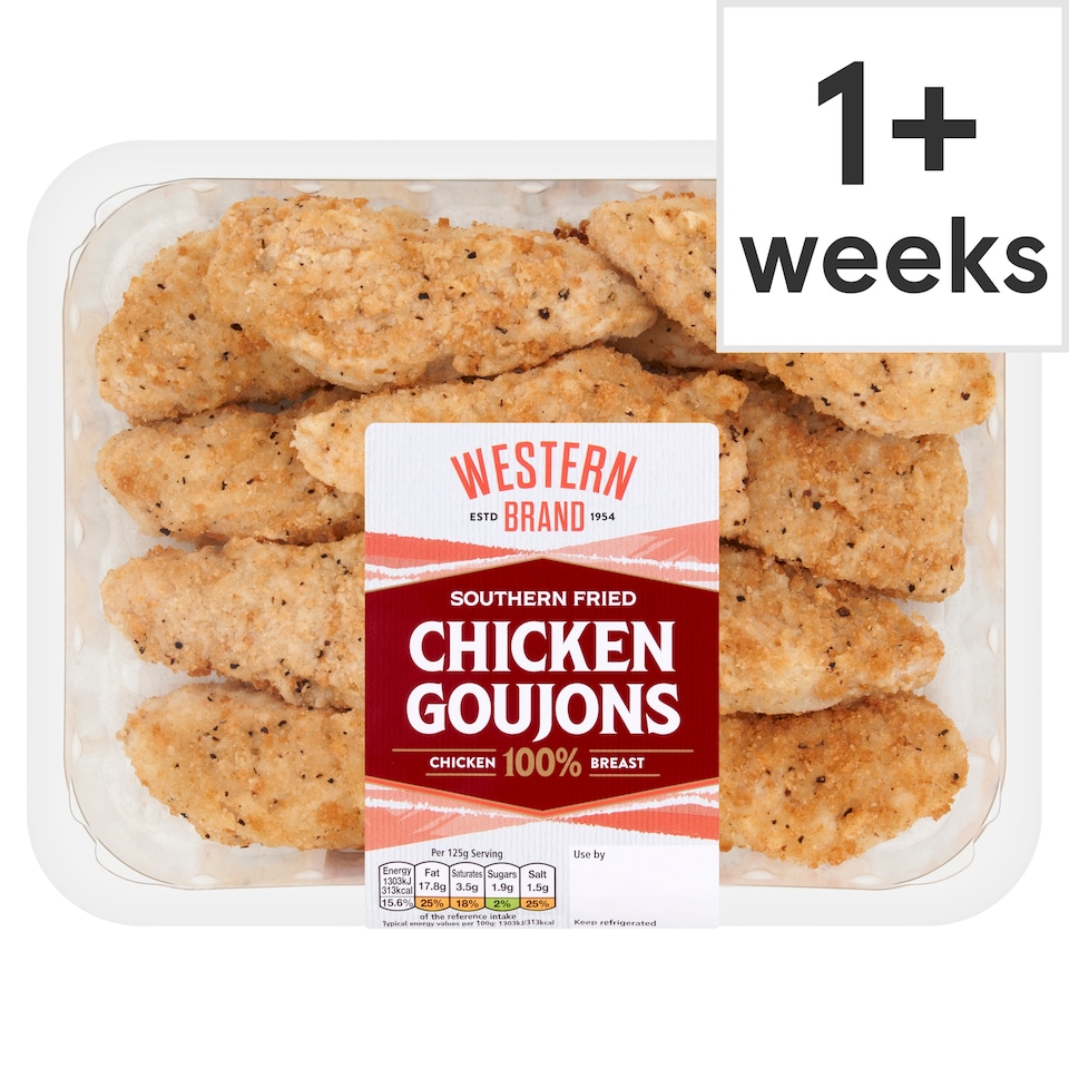Western Brand Southern Fried Chicken Goujons 400g