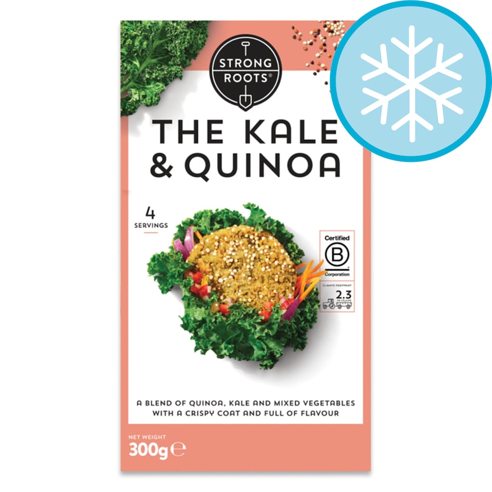image 1 of Strong Roots The Kale & Quinoa Burger 300G