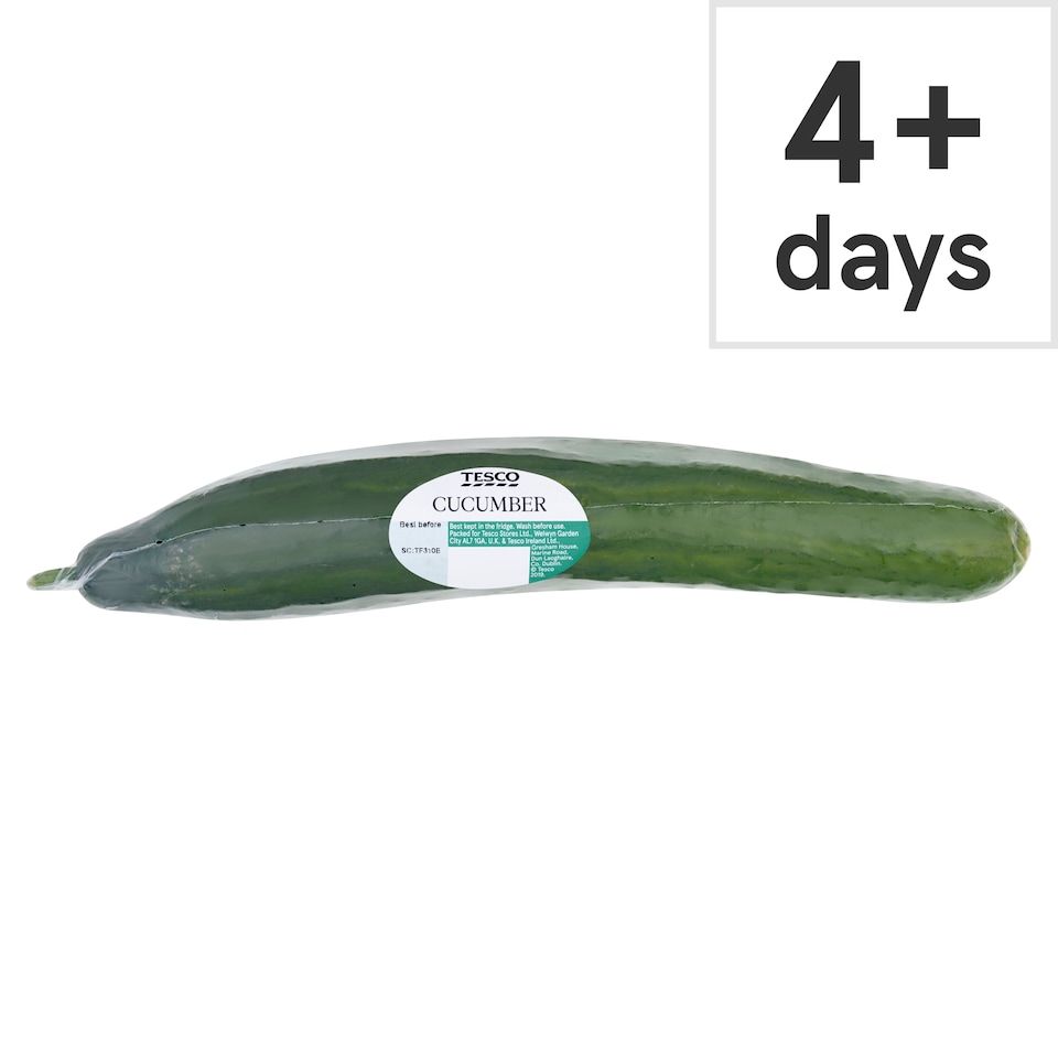 Tesco Whole Cucumber Each