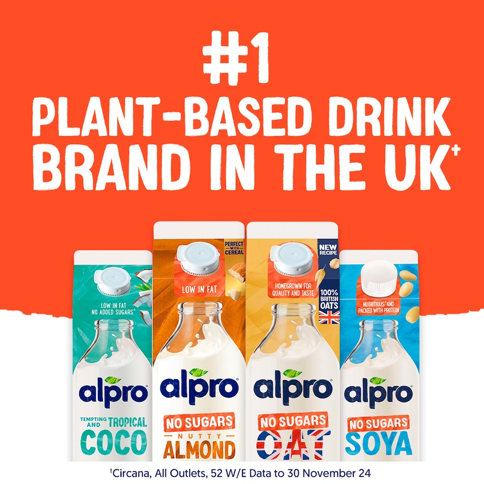 image 1 of Alpro Oat No Sugar Chilled Dairy Free Drink 1L
