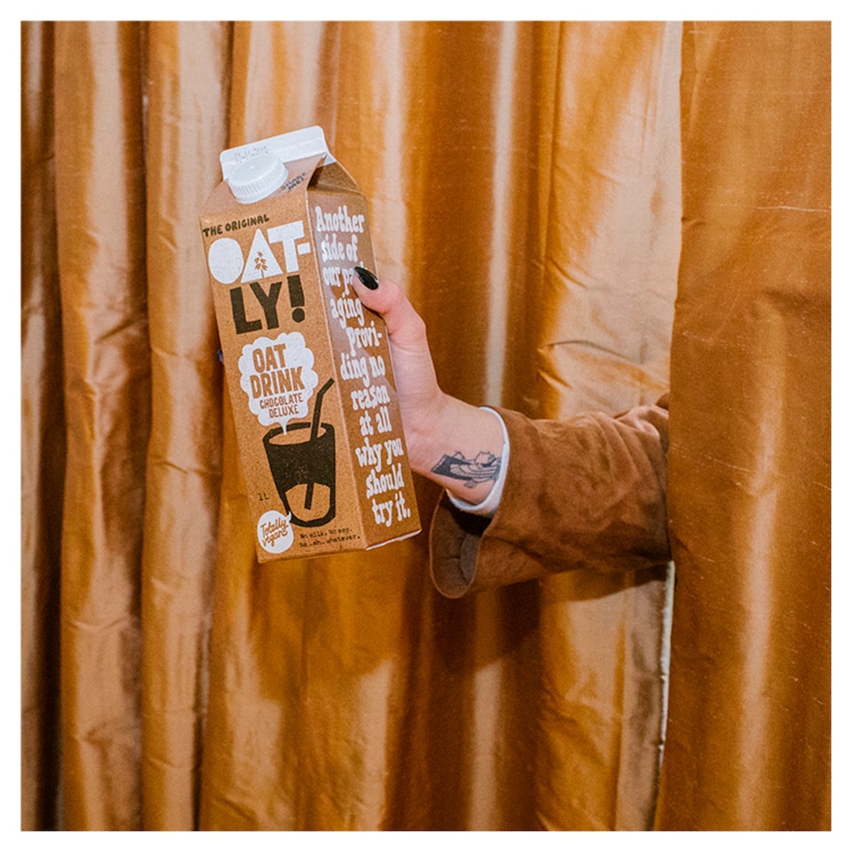 image 1 of Oatly Oat Drink - Chocolate Deluxe 1L