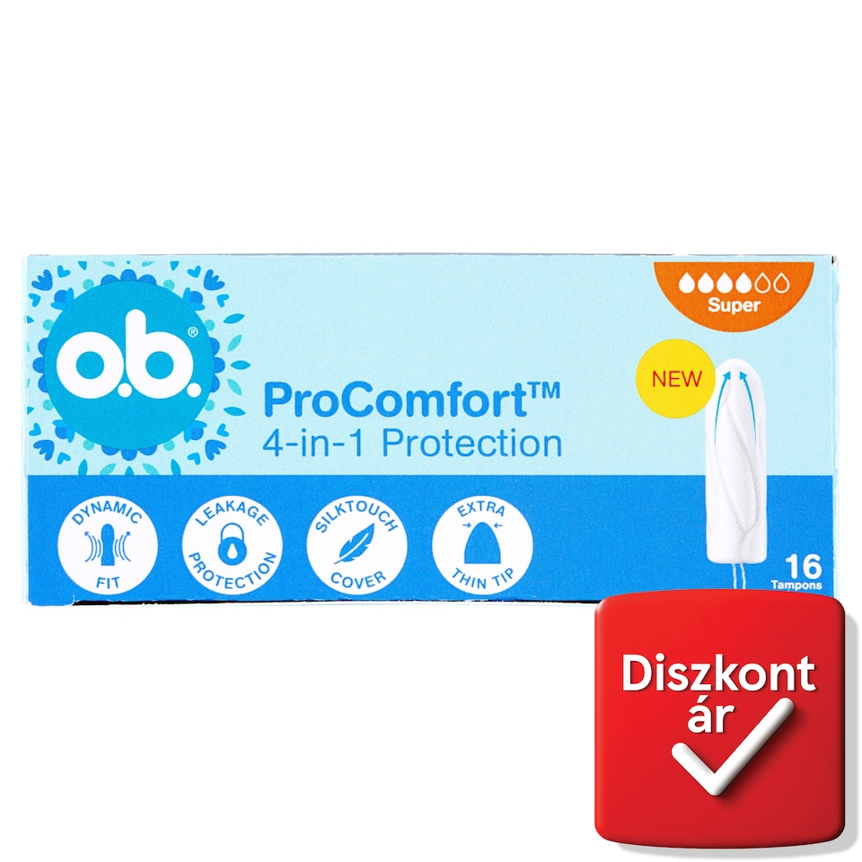 o.b. ProComfort Super tampon 16 db