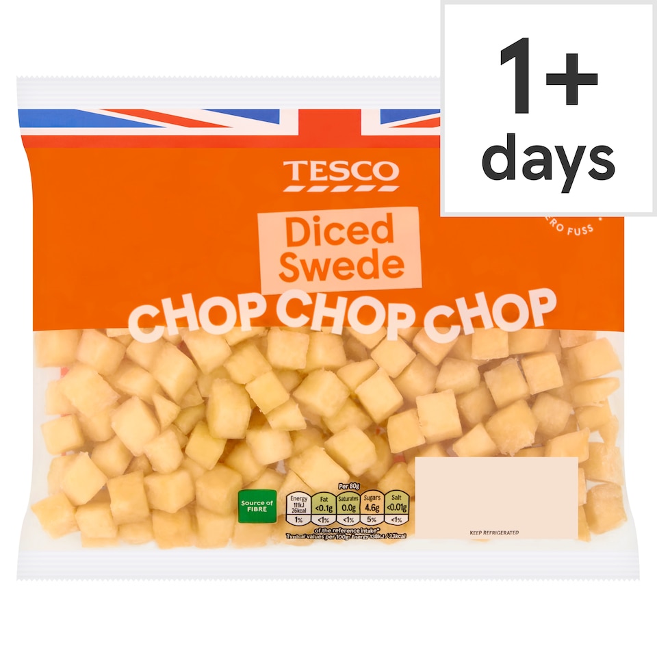 Tesco Diced Swede 400g