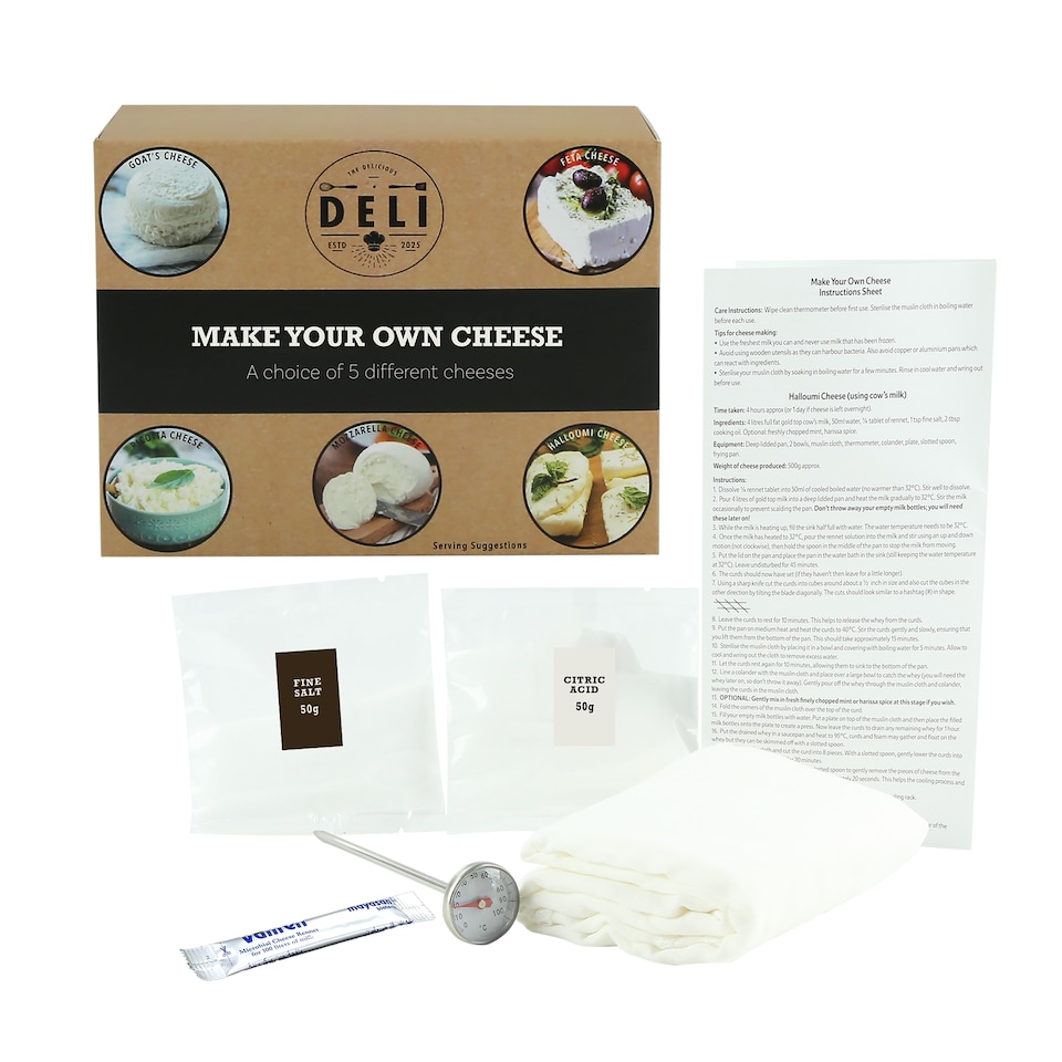 image 1 of The Delicious Deli Make Your Own Cheese Christmas Gift