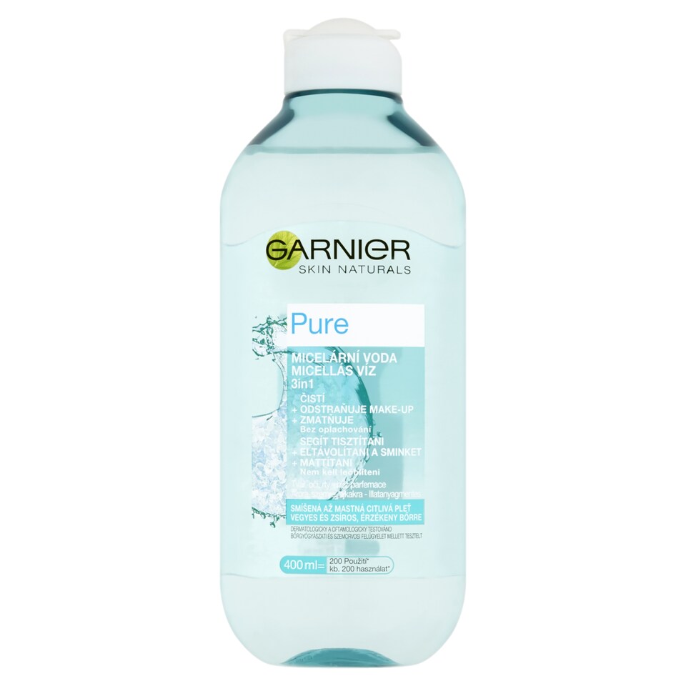 Garnier Skin Naturals Pure 3 v1 micelární voda pro problematickou pleť, 400 ml