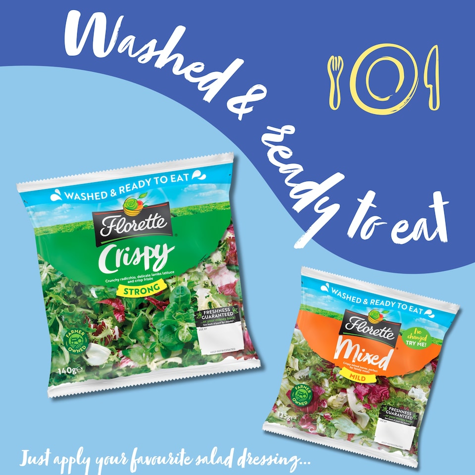 image 1 of Florette Crispy Salad Strong 140g