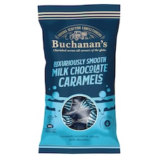 Buchanans Luxuriously Smooth Milk Chocolate Caramels 110g