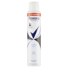 Rexona Invisible Aqua compressed antiperspirant sprej 200ml