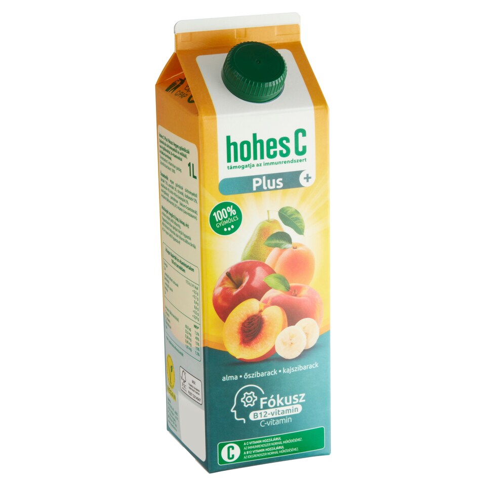 Hohes C Plus Fókusz vegyes gyümölcslé gyümölcslé sűrítményekből és velőkből 1 l