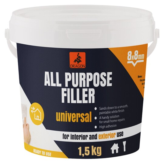 Dragon Universal All Purpose Filler 1.5 Kilograms Tesco Groceries