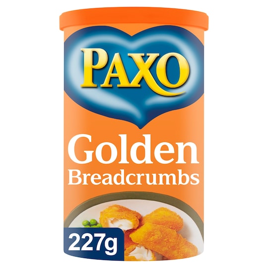 Paxo Golden Breadcrumbs 227G Tesco Groceries