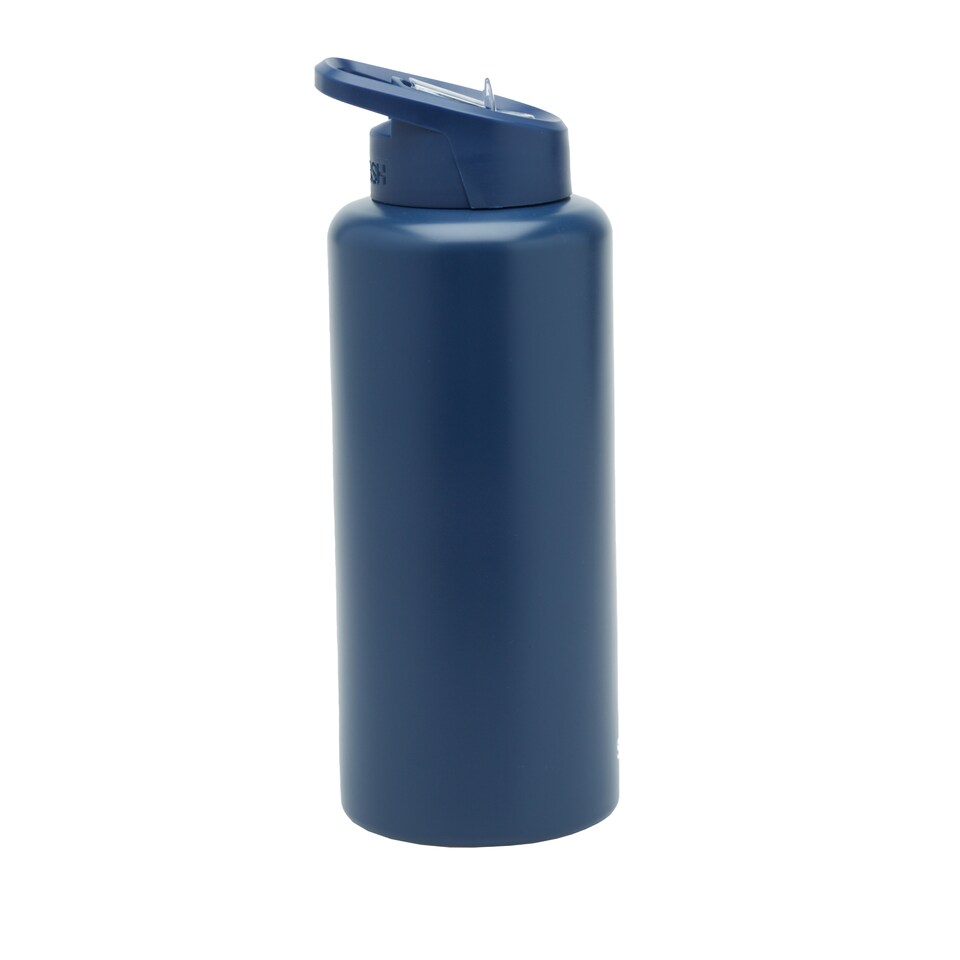 image 1 of SMASH BLUE NAVY OMBRE STAINLESS STEEL SIPPER BOTTLE 1.5L