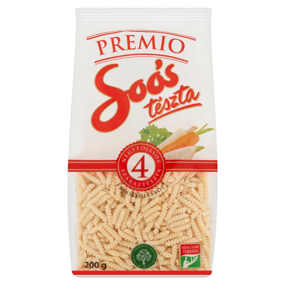 Soós Premio Rotini Dried Pasta with 4 Eggs 200 g