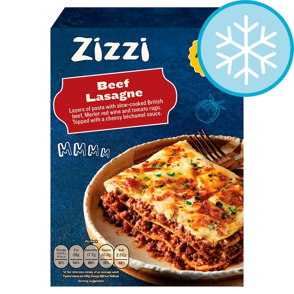 Zizzi Beef Lasagne 400g