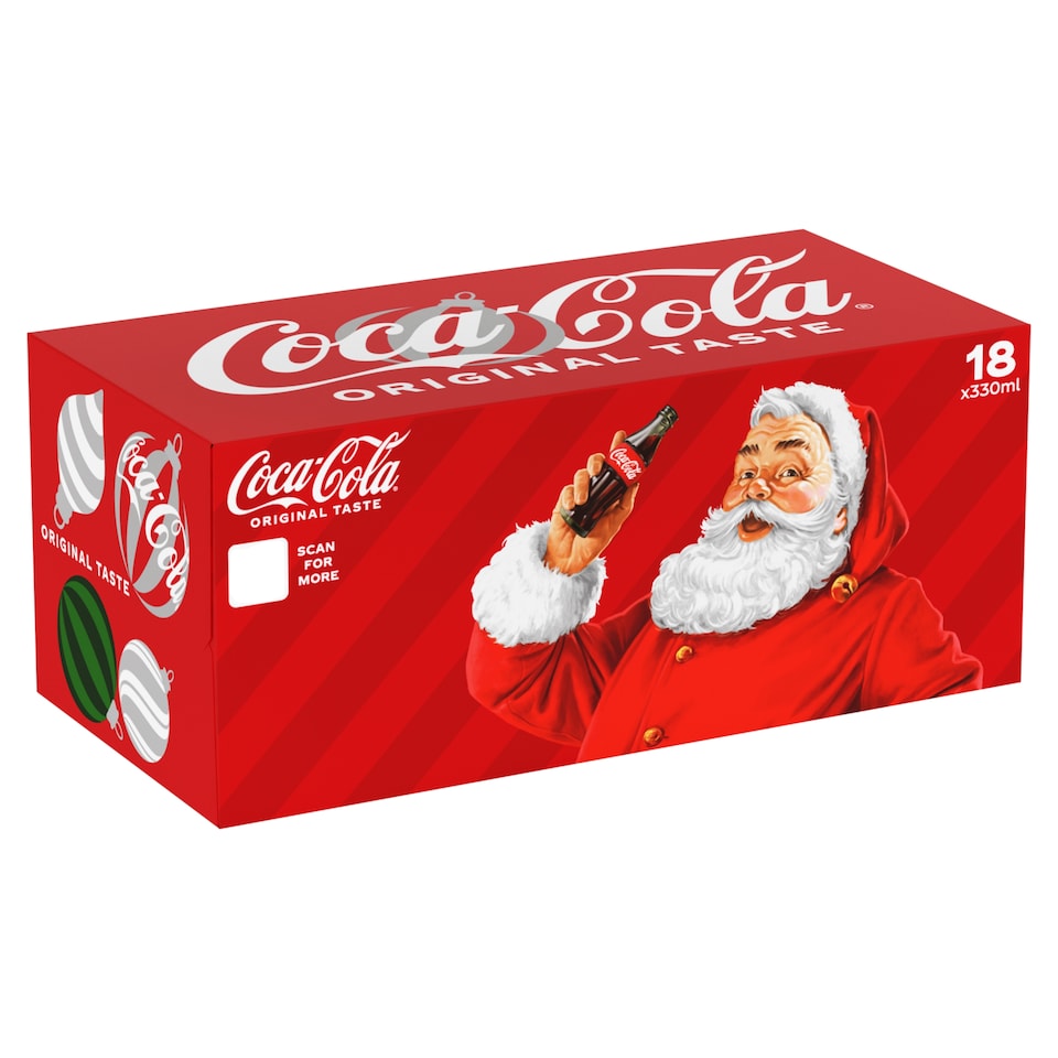 Coca-Cola Original Taste Soft Drink 18 x 330ml