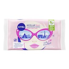 NIVEA MicellAir Cleansing Face Wipes 25 Pack