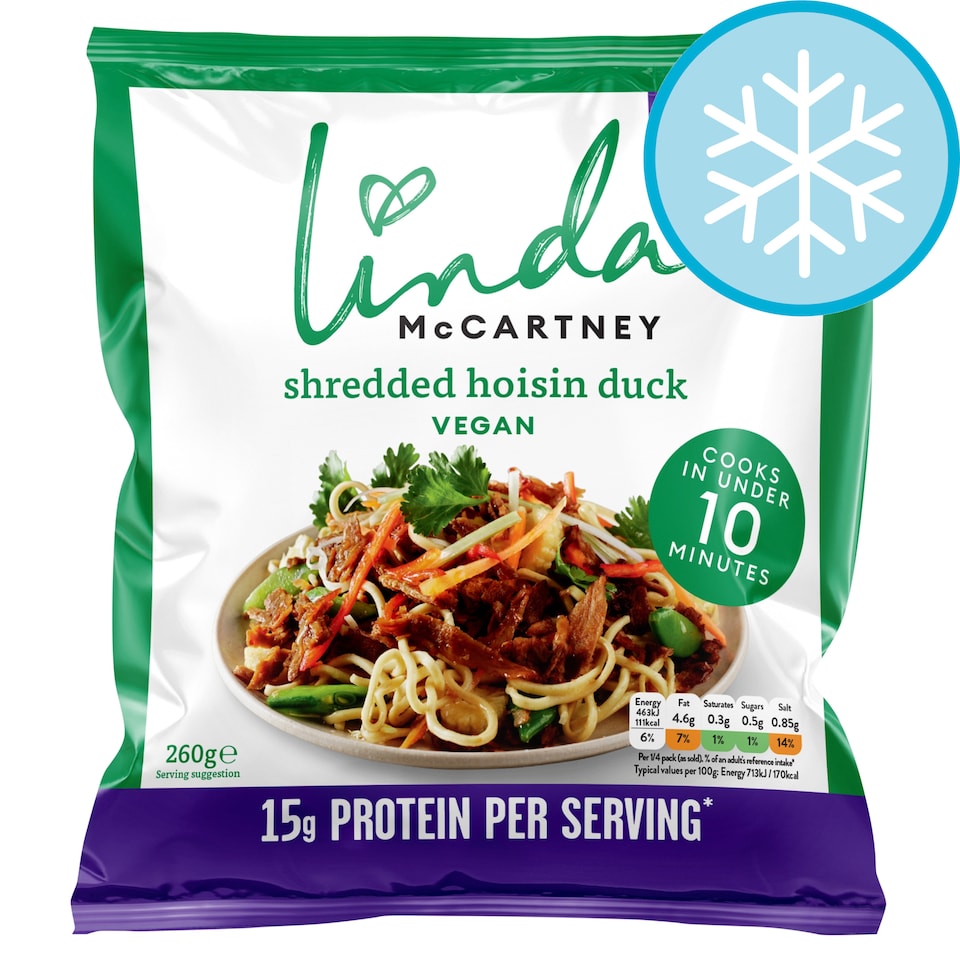 Linda McCartney Shredded Hoisin Duck Vegan 260g'