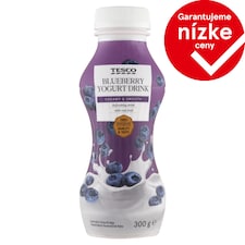 Tesco Jogurtový nápoj čučoriedkový 300 g