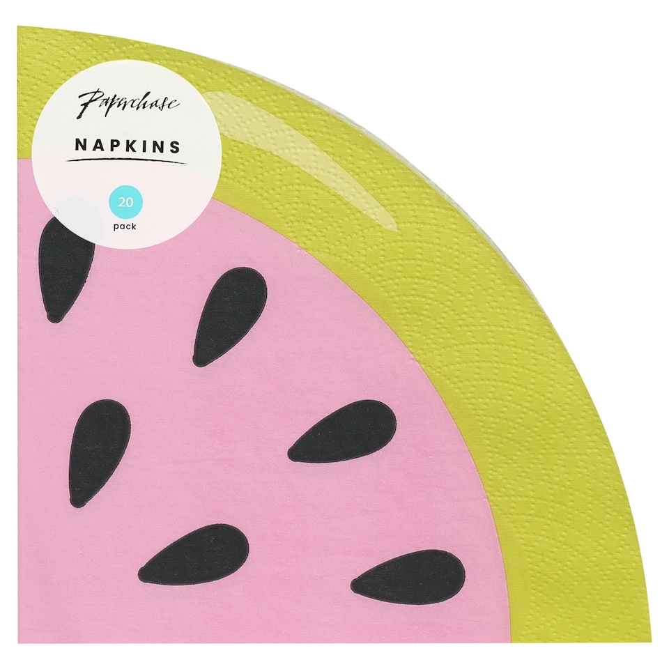 Paperchase watermelon Napkin 20pk