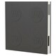 image 2 of Lego Black Locking Notebook with Gel Pen