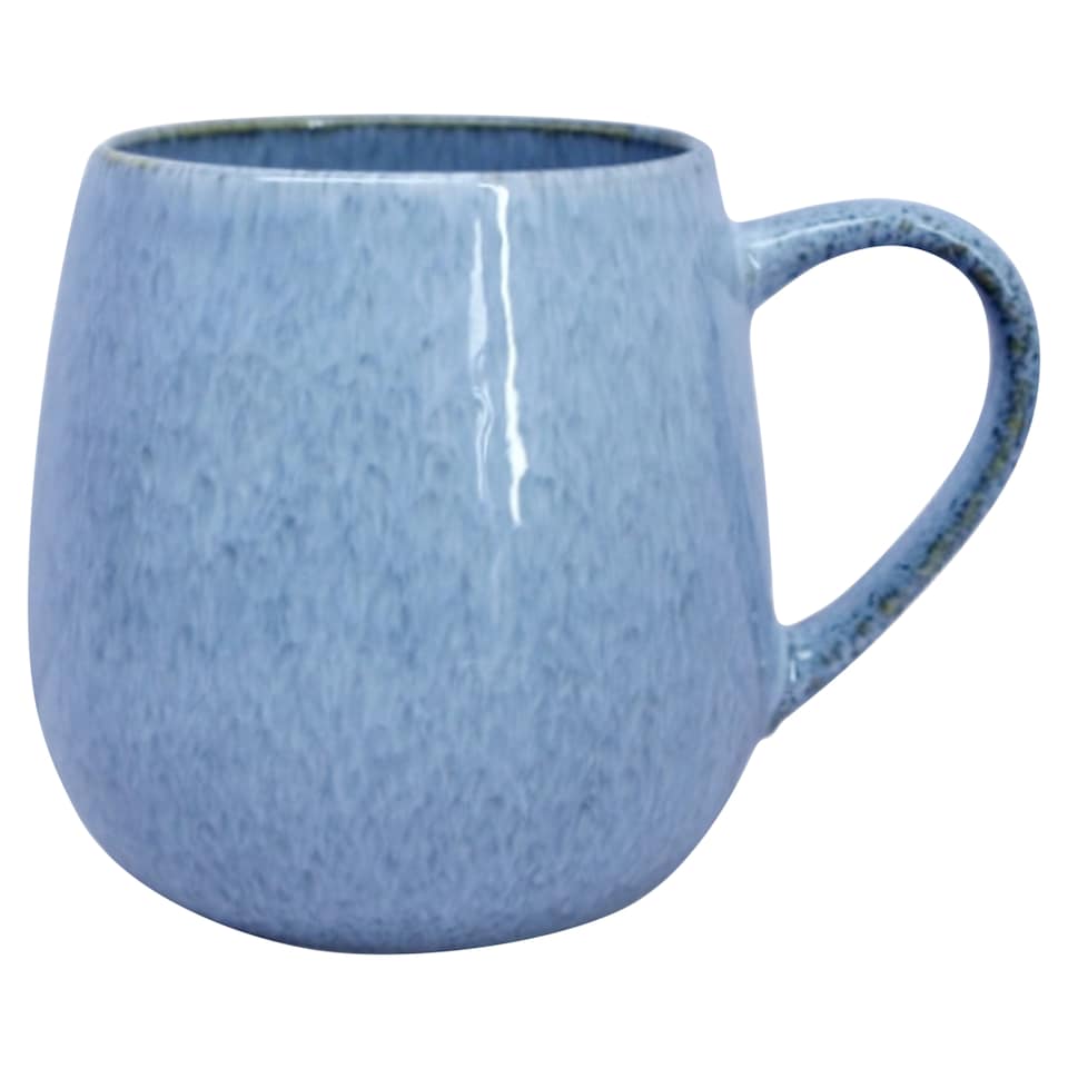 F&F Home Blue Reactive Glaze Mug 