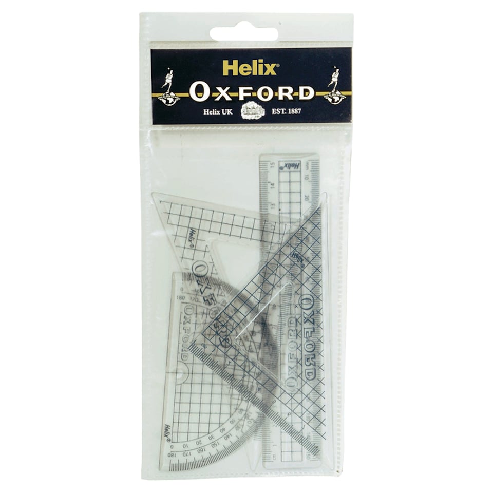 Oxford 4 Piece Geometry Set