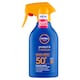 NIVEA SUN Protect & Moisture hidratáló szórófejes naptej FF50+ 270 ml   1. kép