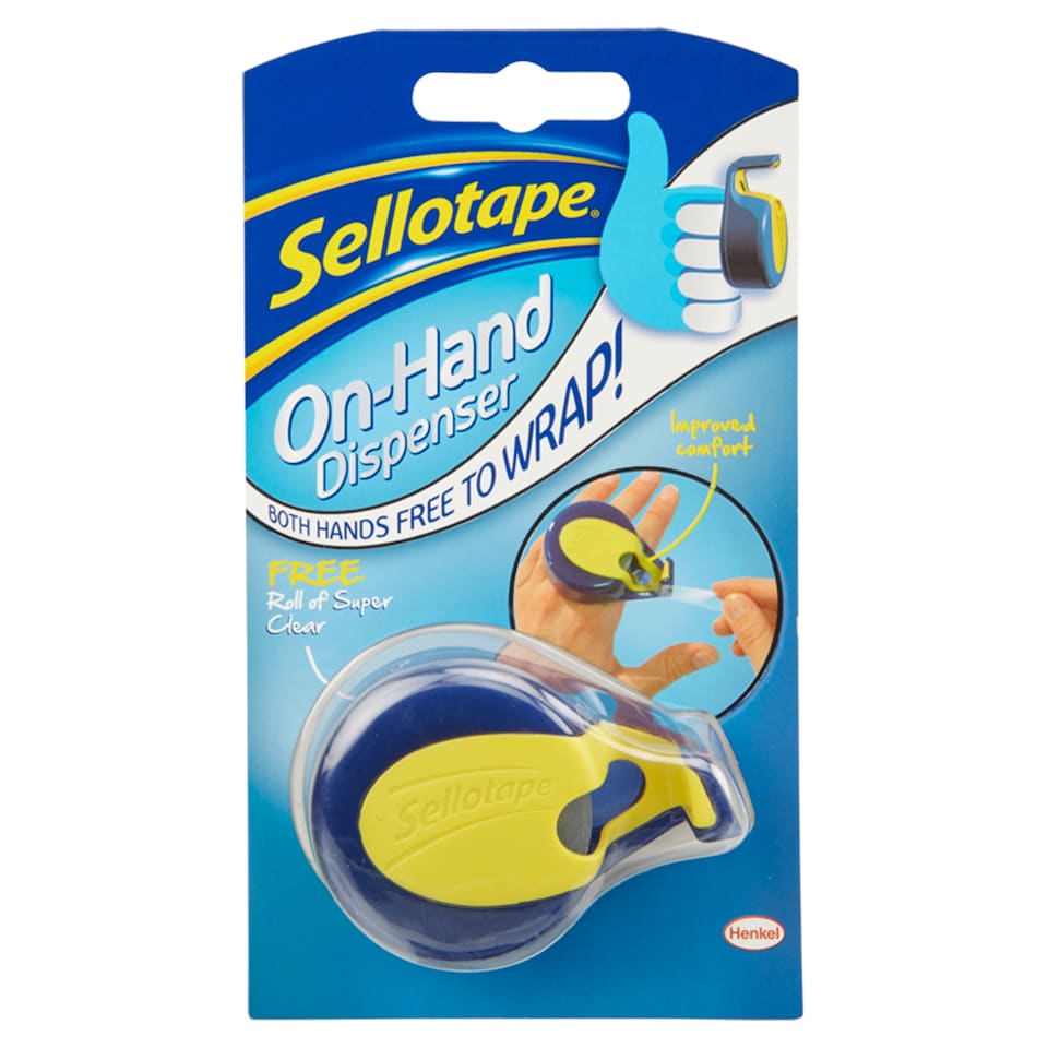 Sellotape On Hand Dispenser