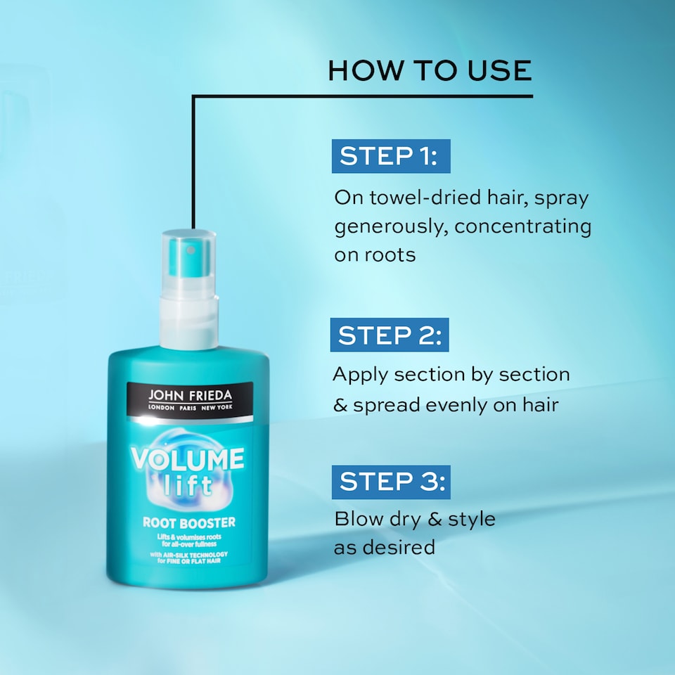 image 1 of John Frieda Luxurious Volume Blow Dry Lotion 125Ml