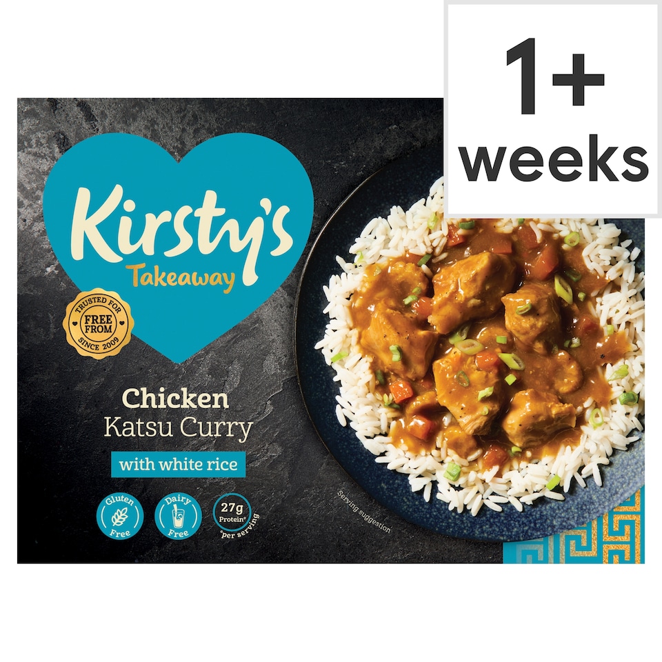 image 1 of Kirsty's Takeaway Chicken Katsu Curry with Rice 450g
