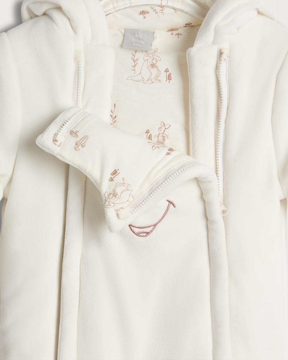image 1 of Disney Winnie the Pooh Pramsuit in White
