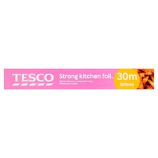Tesco Strong Kitchen Foil 300Mm X 30M