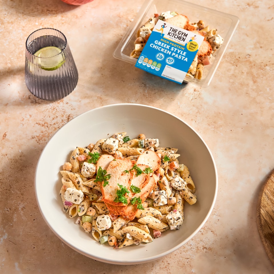 image 1 of The Gym Kitchen High Protein Greek Style Pasta Salad 280g