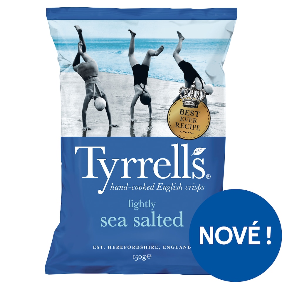 Tyrrell's Brambůrky jemně solené mořskou solí 150g