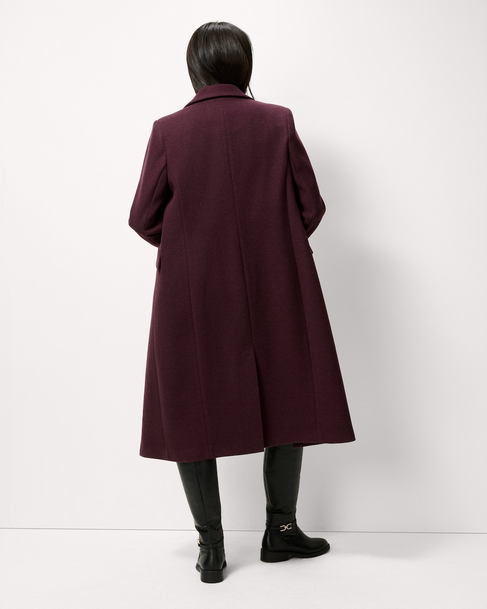 image 1 of F&F Formal Coat in Purple