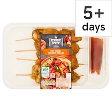 Tesco Fire Pit Hot Honey Chicken Kebabs 400g