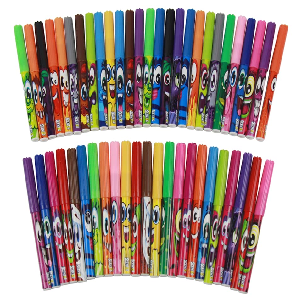 image 1 of Scentos Fibre Tips 50 Pack