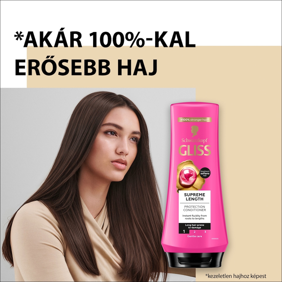 image 1 of Gliss Supreme Length Conditioner with Biotin Complex and Peony Extract 200 ml