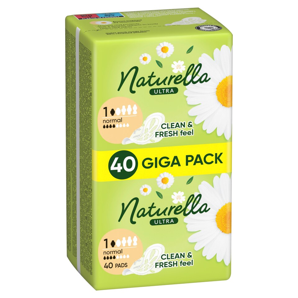 obrázok 1 z Naturella Ultra vložky s krídelkami Normal – veľkosť 1 40 ks