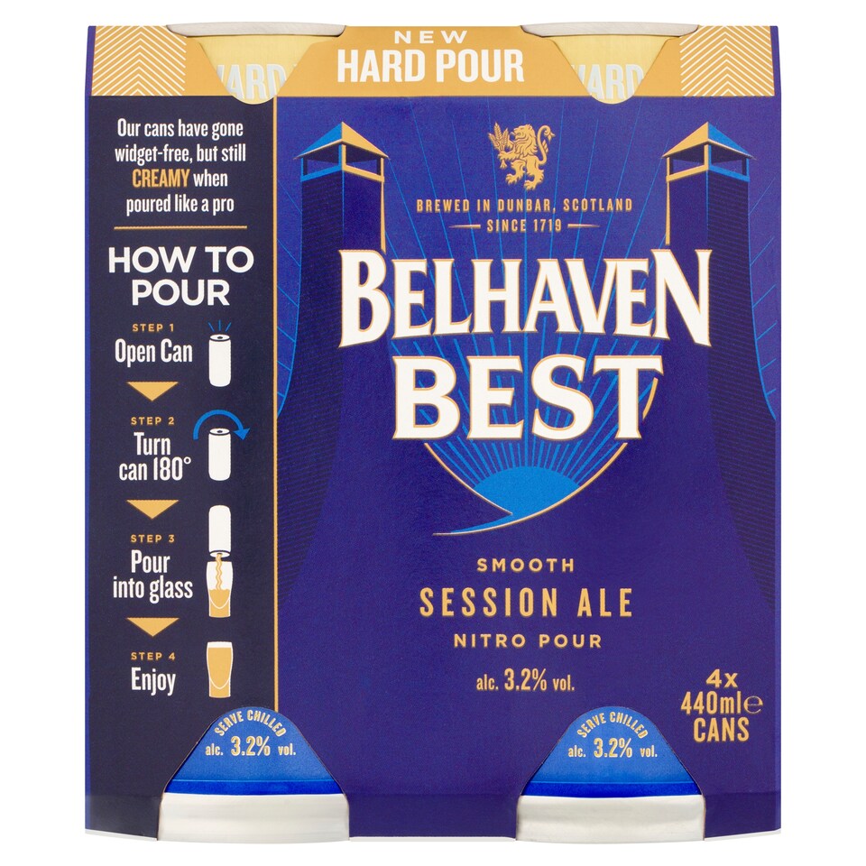 image 1 of Belhaven Best Draught 4X440ml