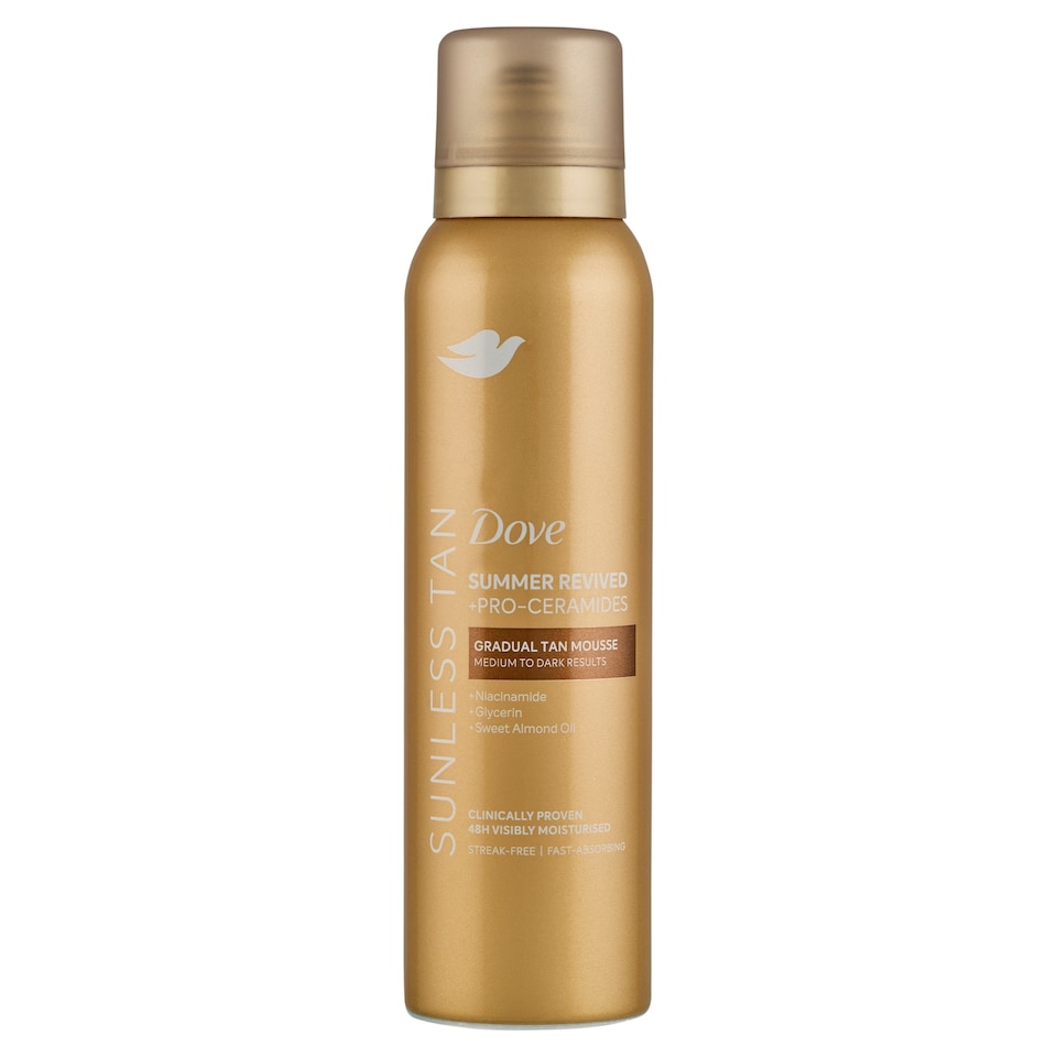 image 1 of Dove Summer Revived Gradual Self-Tan Body Mousse for Medium to Dark Results 150 ml