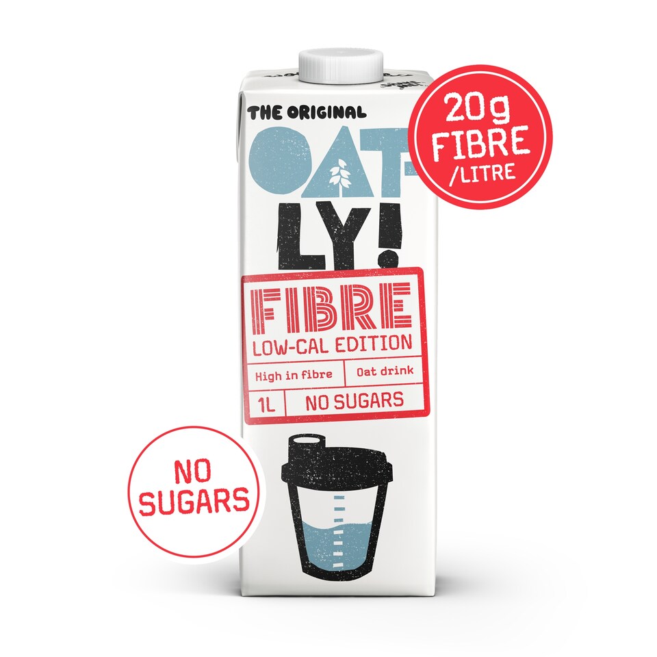 image 1 of Oatly No Sugars Fibre Low Cal Edition Oat Drink 1 L