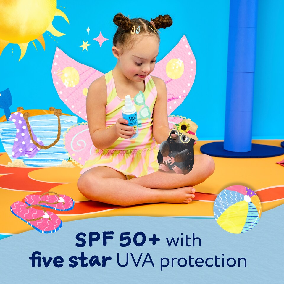 image 1 of Childs Farm SPF50+ Sun Spray Fragrance-Free 100ml