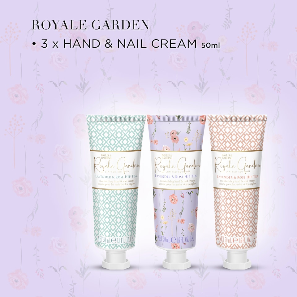 image 1 of Baylis & Harding Royale Garden Luxury Hand Treats Gift Set